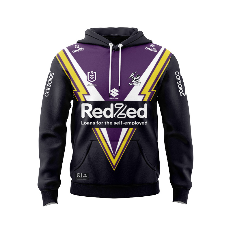 NRL Melbourne Storm 2025 Alternate Sport Hoodie