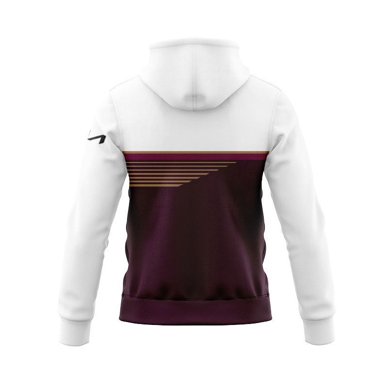 NRL Brisbane Broncos 2025 Premiers Zipper Brown Hoodie