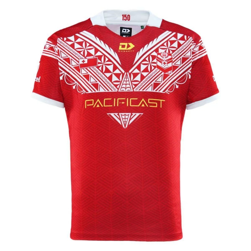 Tonga Rugby League 2025 Home Jersey