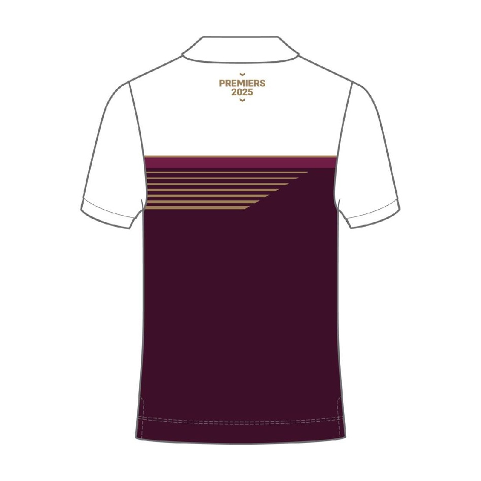 NRL Brisbane Broncos 2025 Premiers Polo Jersey