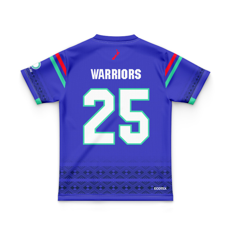 Kid's New Zealand Warriors 2025 Dynasty Las Vegas Jersey