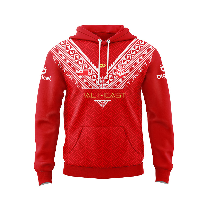 Tonga Rugby League 2025 Home Sport Hoodie