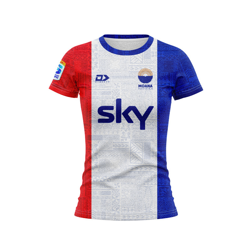 Women's Moana Pasifika Super Rugby 2025 White Heritage Jersey
