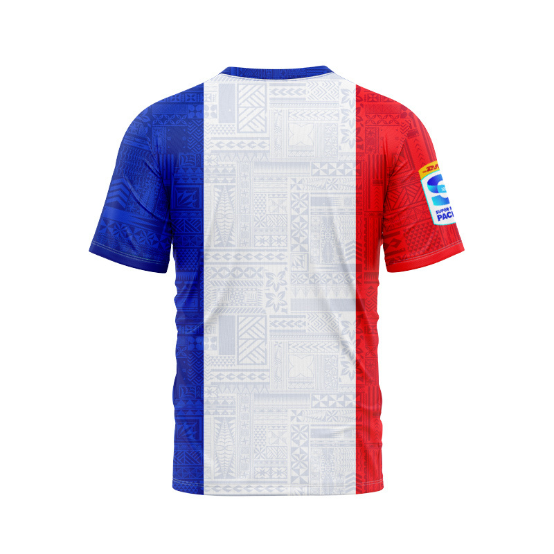 Moana Pasifika Super Rugby 2025 White Heritage T-shirt