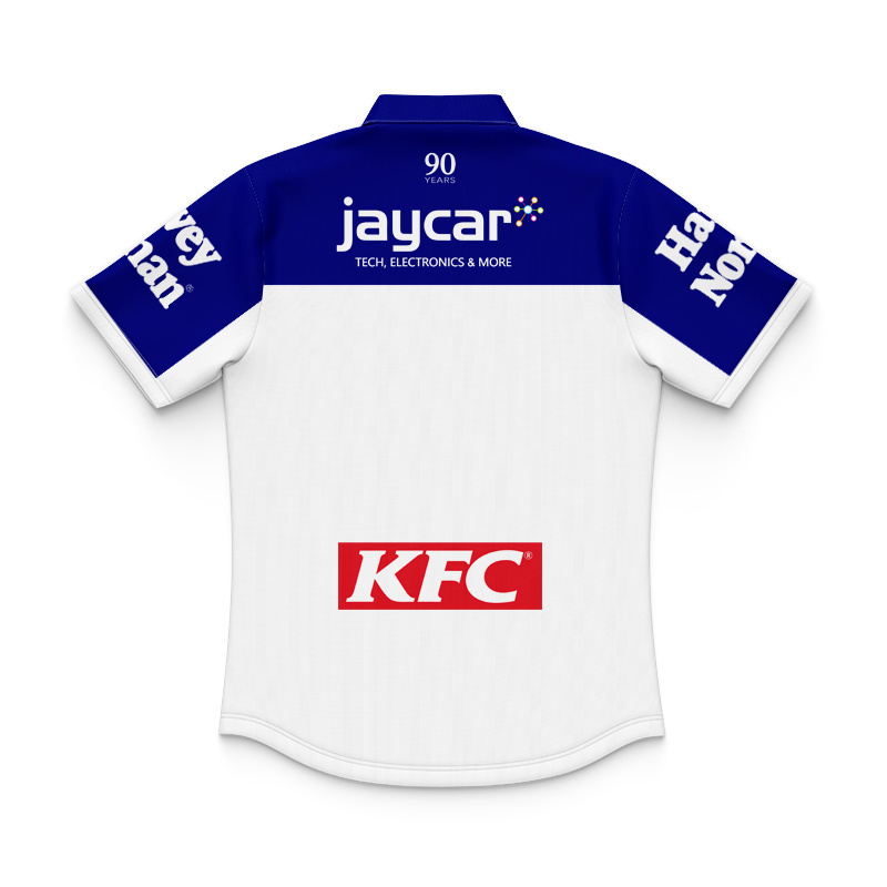 Kid's NRL Canterbury-Bankstown Bulldogs 2025 NRLW Polo Jersey