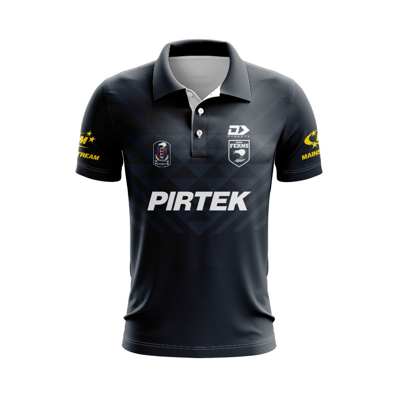 New Zealand Kiwis 2025 Replica Home Polo Shirt
