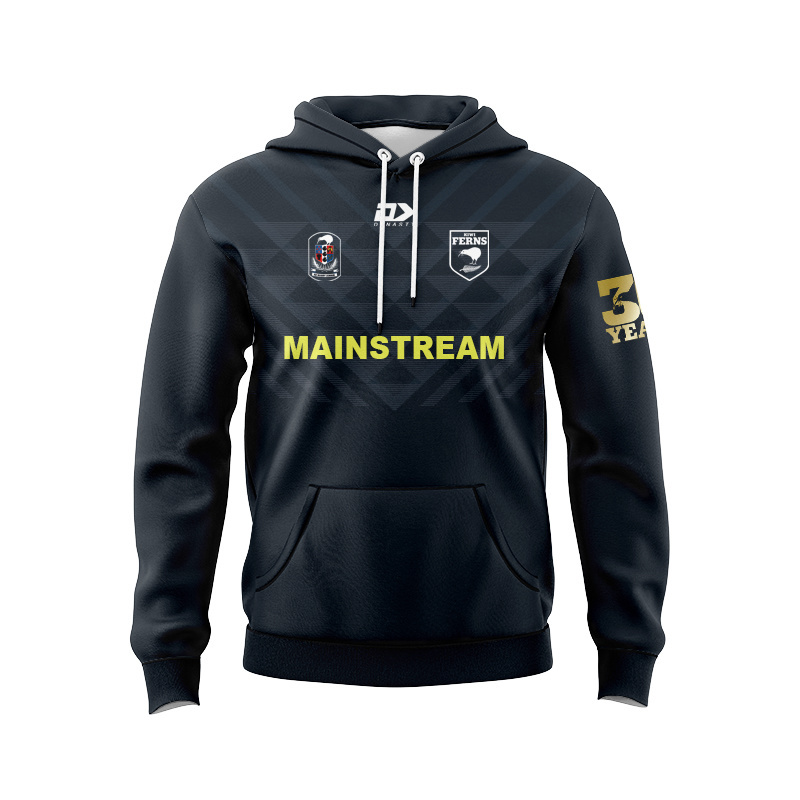 New Zealand Kiwis 2025 Ferns Replica Home Sport Hoodie