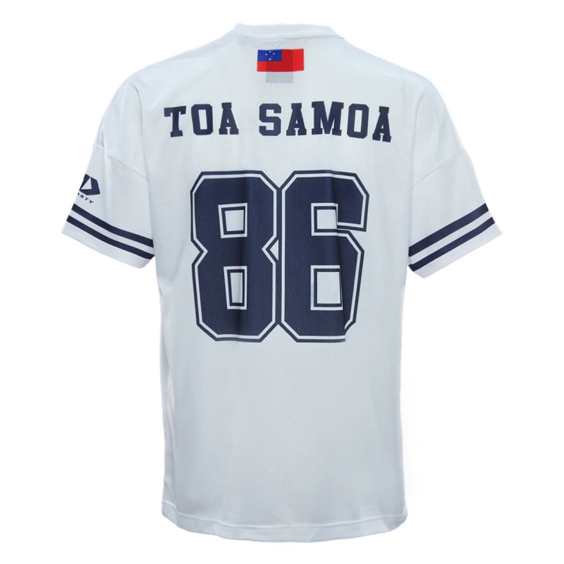 Toa Samoa Rugby League 2025 Oversized White T-shirt