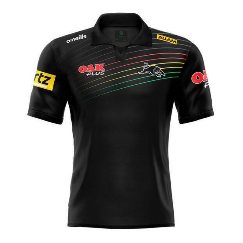 NRL Penrith Panthers 2023 Media Polo Shirt