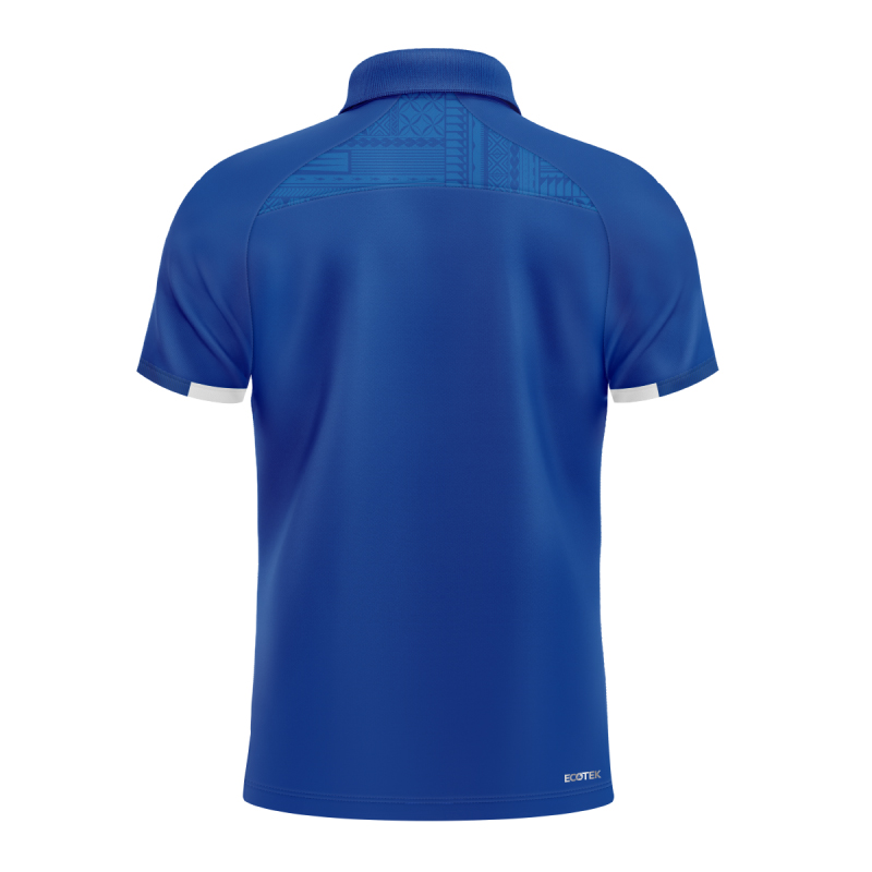 Lakapi Samoa 2025 Blue Media Polo Shirt