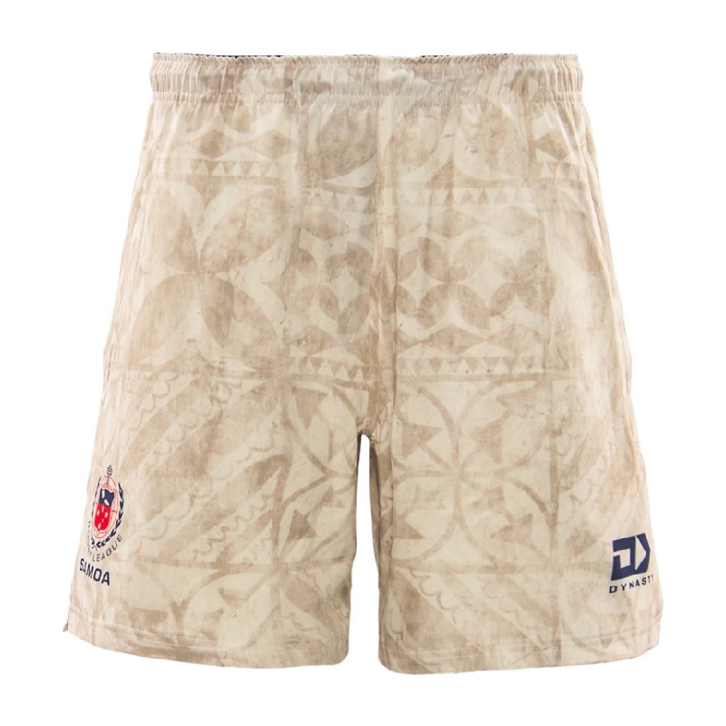 Toa Samoa Rugby League 2025 Beige GYM Shorts