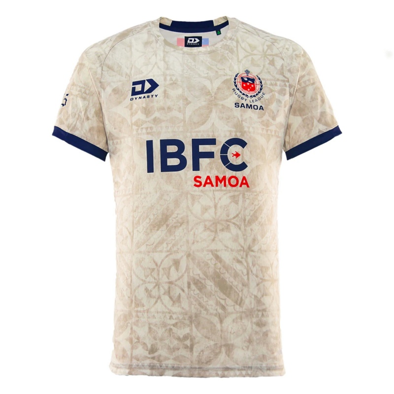 Tonga Rugby League 2025 Beige Training Tee