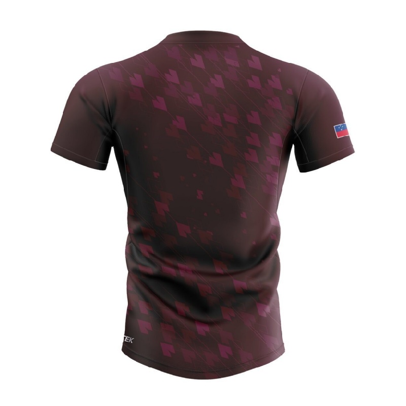 Manu Samoa 2025 Maroon Training Jersey