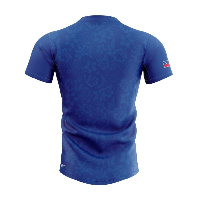 Manu Samoa 2025 Royal Home Jersey