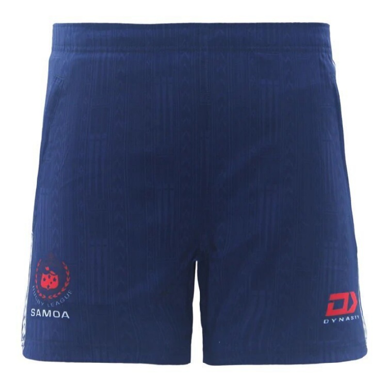 Toa Samoa Rugby League 2025 Navy GYM Shorts