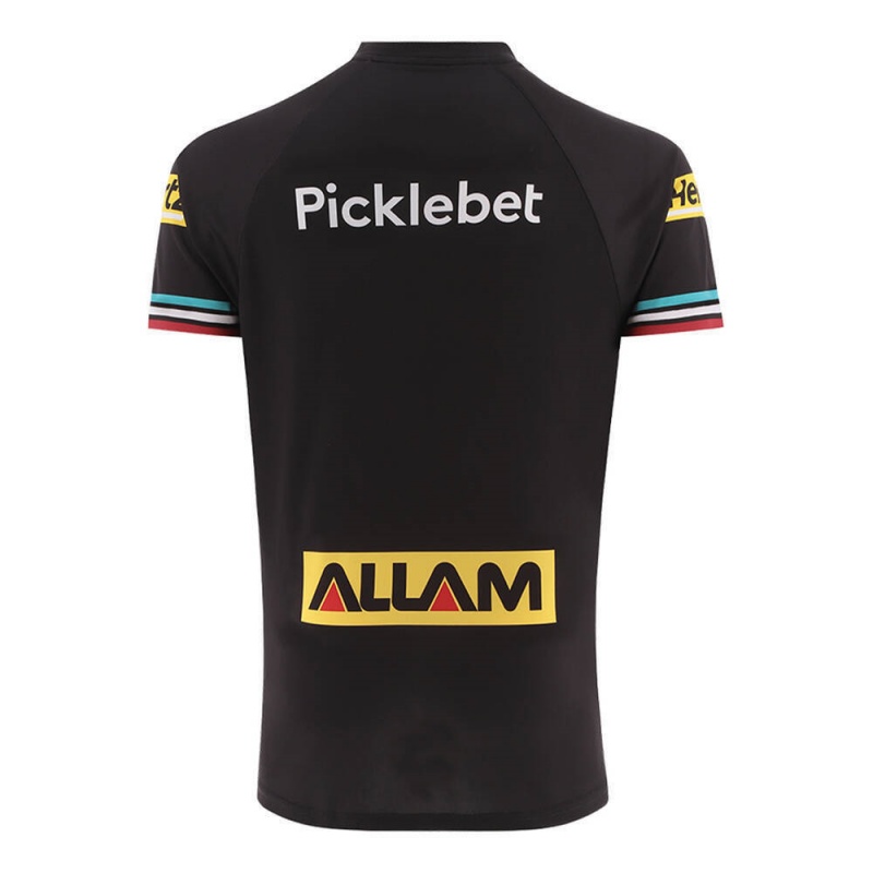 Kid's NRL Penrith Panthers 2026 Black Training Jersey
