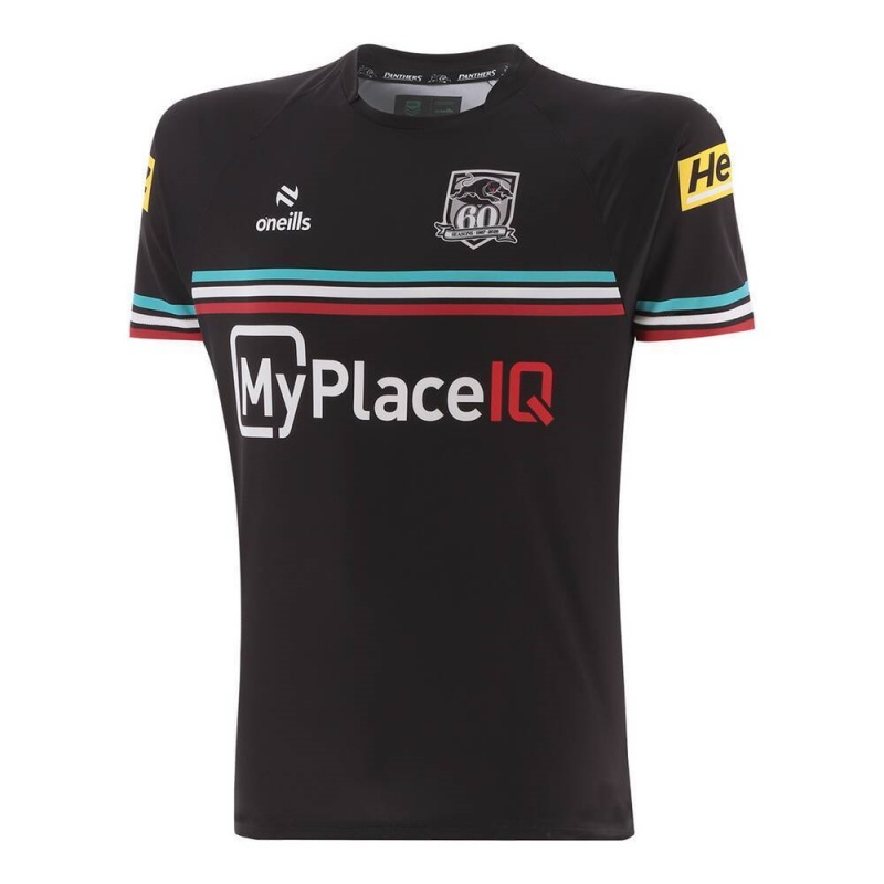 Kid's NRL Penrith Panthers 2026 Black Training Jersey