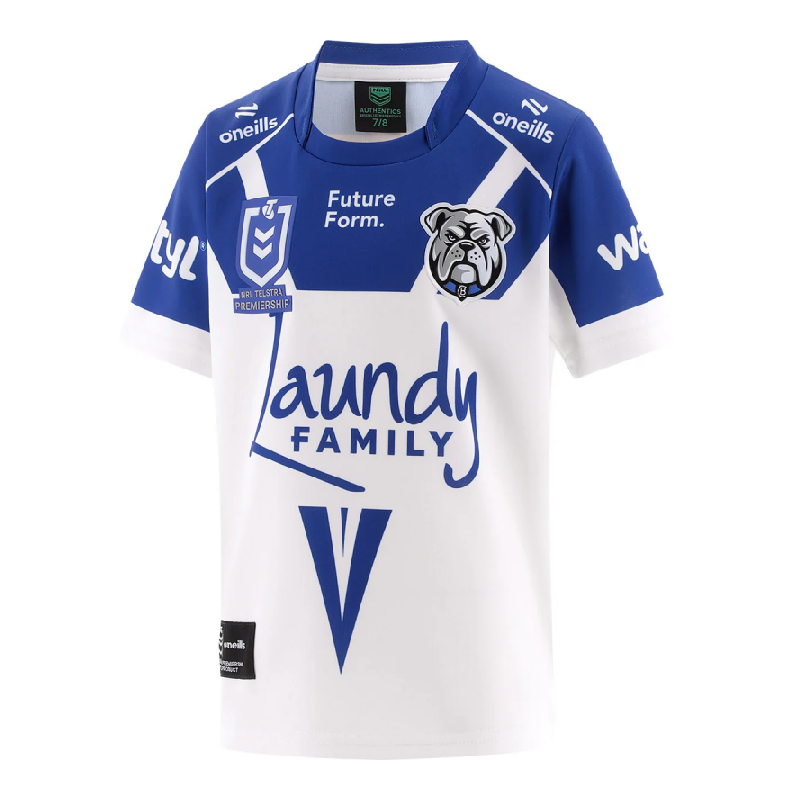 Kid's NRL Canterbury-Bankstown Bulldogs 2026 Home Jersey