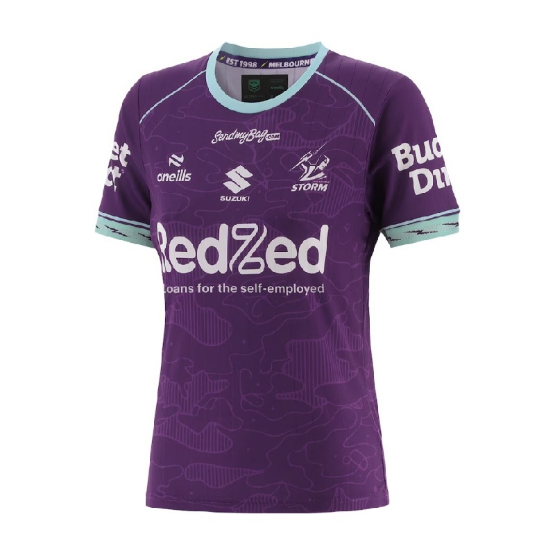 Women's NRL Melbourne Storm 2026 Purple Training Jersey