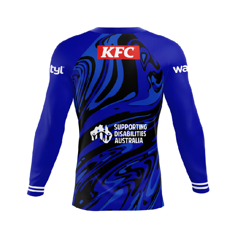 NRL Canterbury-Bankstown Bulldogs 2026 Long Sleeve Training Jersey