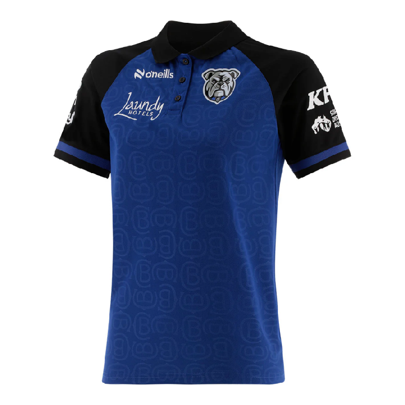 Women's NRL Canterbury-Bankstown Bulldogs 2026 Blue Media Polo Shirt