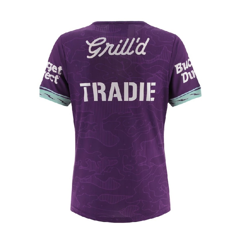 Women's NRL Melbourne Storm 2026 Purple Training Jersey