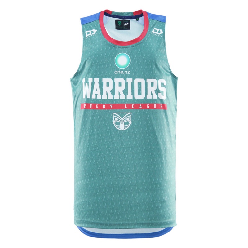NRL New Zealand Warriors 2026 Green Training Singlet