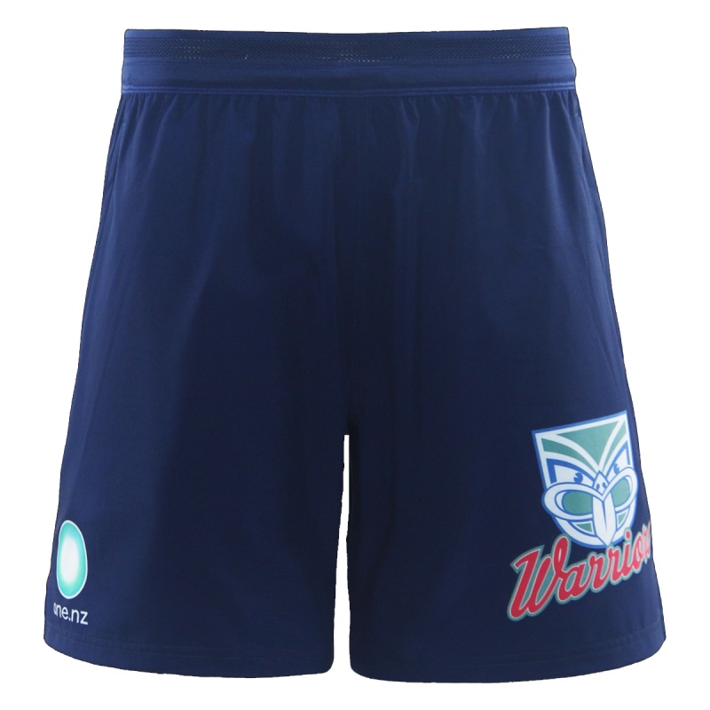 NRL New Zealand Warriors 2026 Navy GYM Shorts