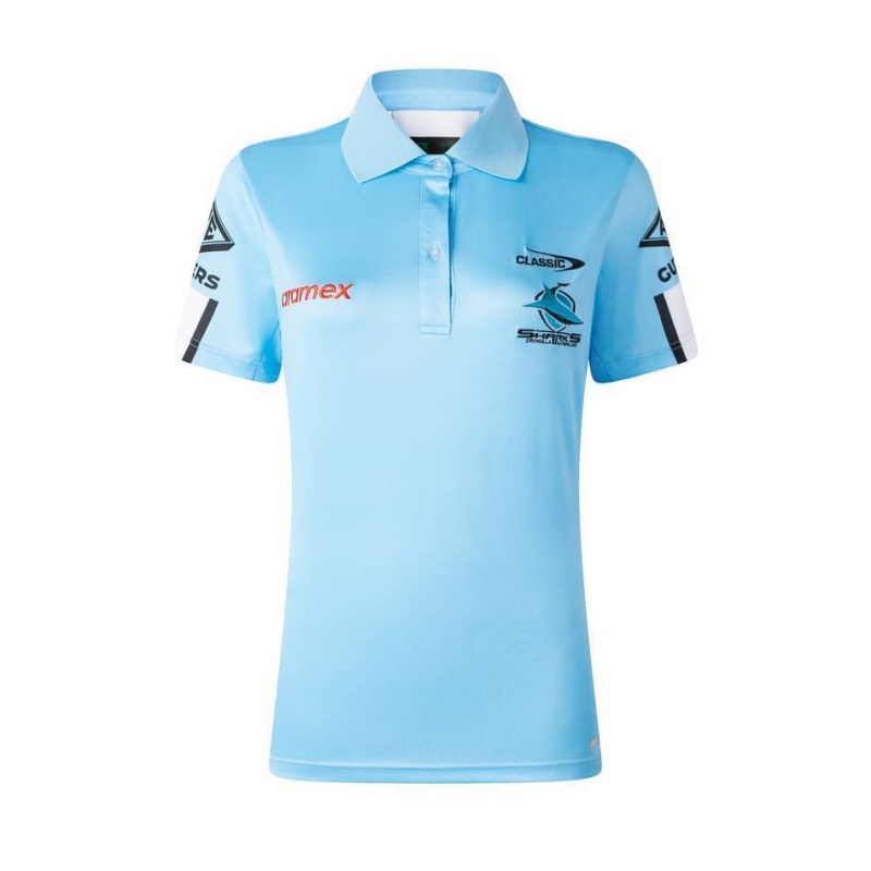 Women's NRL Cronulla-Sutherland Sharks 2026 Players Polo Shirt
