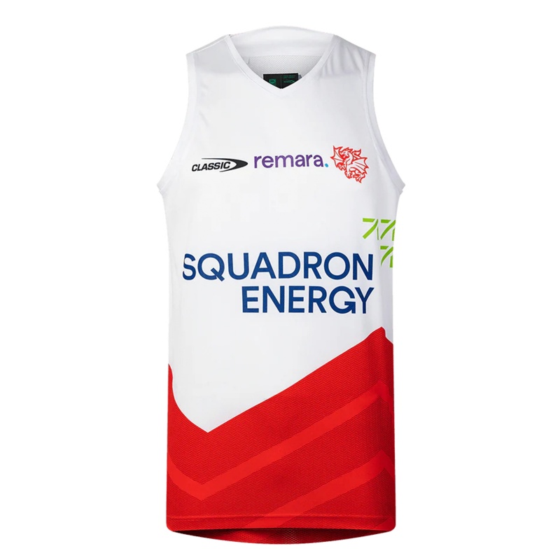 NRL St George Illawarra Dragons 2026 Training Singlet