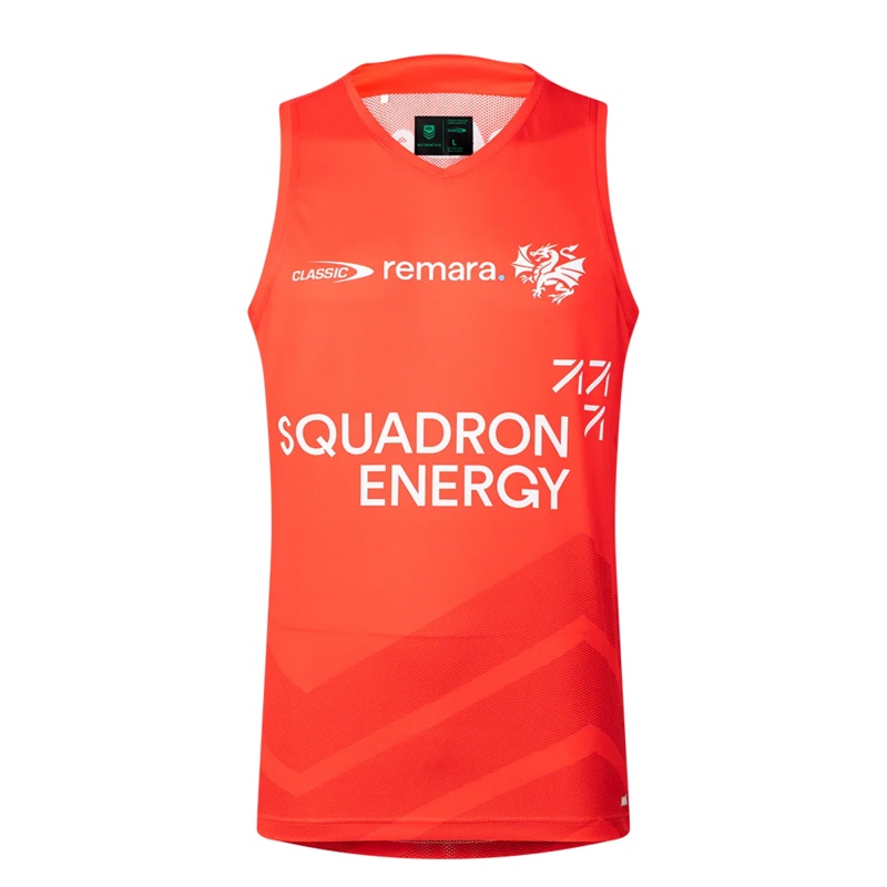 NRL St George Illawarra Dragons 2026 Red Training Singlet