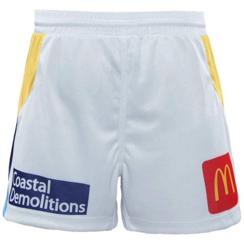 NRL Gold Coast Titans 2026 White Home Short
