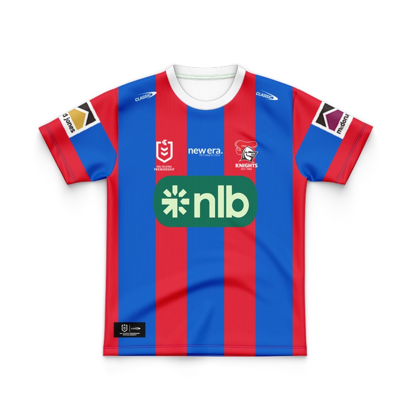 Kid's NRL Newcastle Knights 2026 Home Jersey