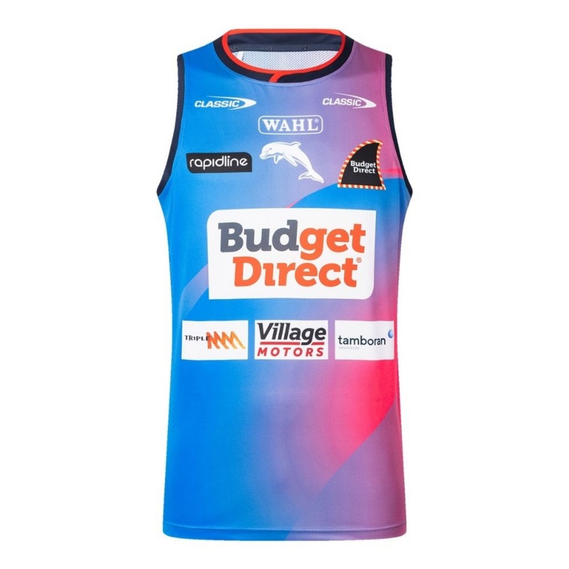 NRL Dolphins 2026 Multi Training Singlet