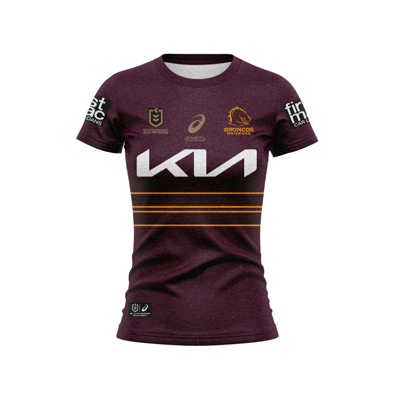 Women's NRL Brisbane Broncos 2025 Premiers Home Jersey