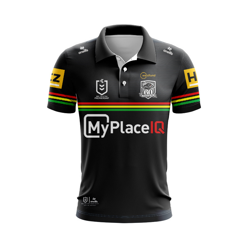 NRL Penrith Panthers 2026 Home Polo Shirt