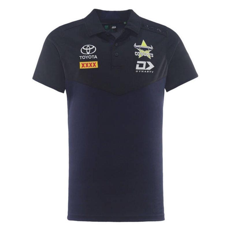 NRL North Queensland Cowboys 2026 Media Polo Shirt