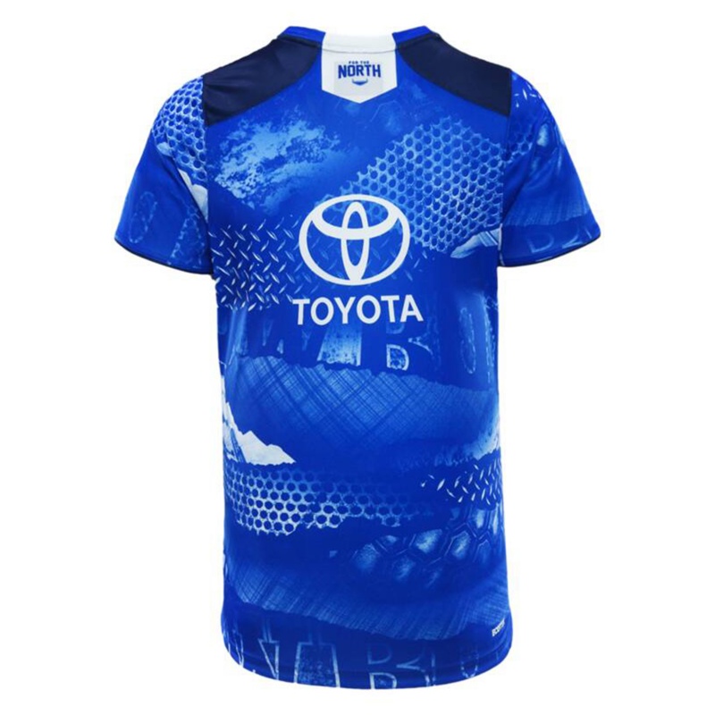 NRL North Queensland Cowboys 2026 Blue Training Jersey