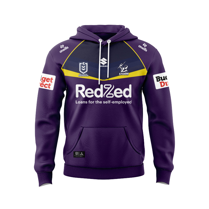 NRL Melbourne Storm 2026 Home Sport Hoodie