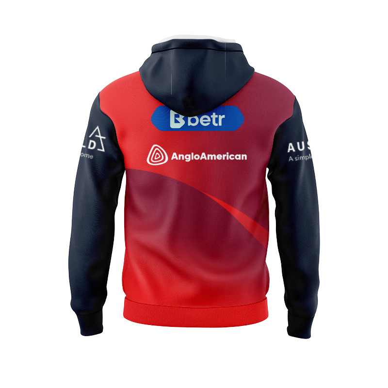 NRL Dolphins 2026 Red/Black Traning Sport Hoodie