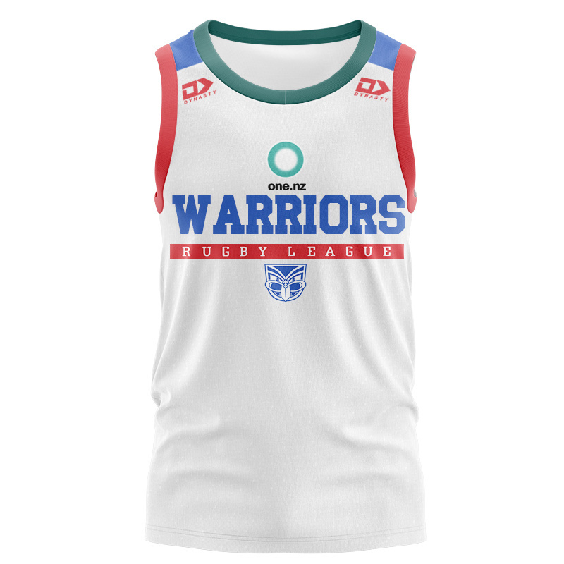 NRL New Zealand Warriors 2026 Away Green Training Singlet