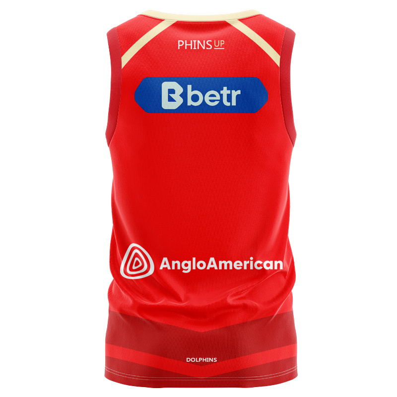 NRL Dolphins 2026 Home Singlet