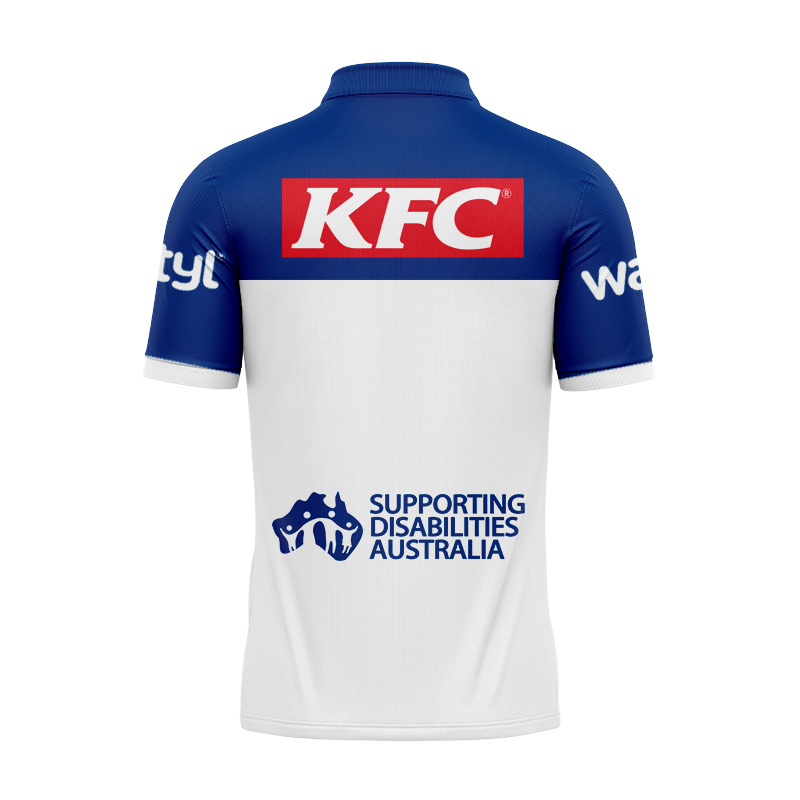 NRL Canterbury-Bankstown Bulldogs 2026 Home Polo Shirt