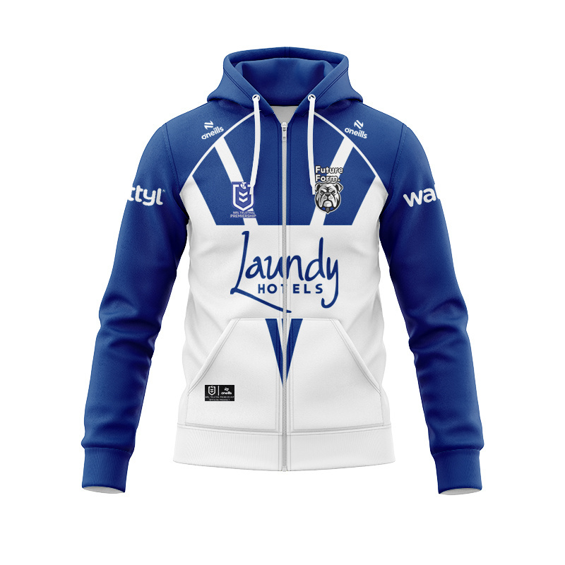 NRL Canterbury-Bankstown Bulldogs 2026 Home Zipper Hoodie