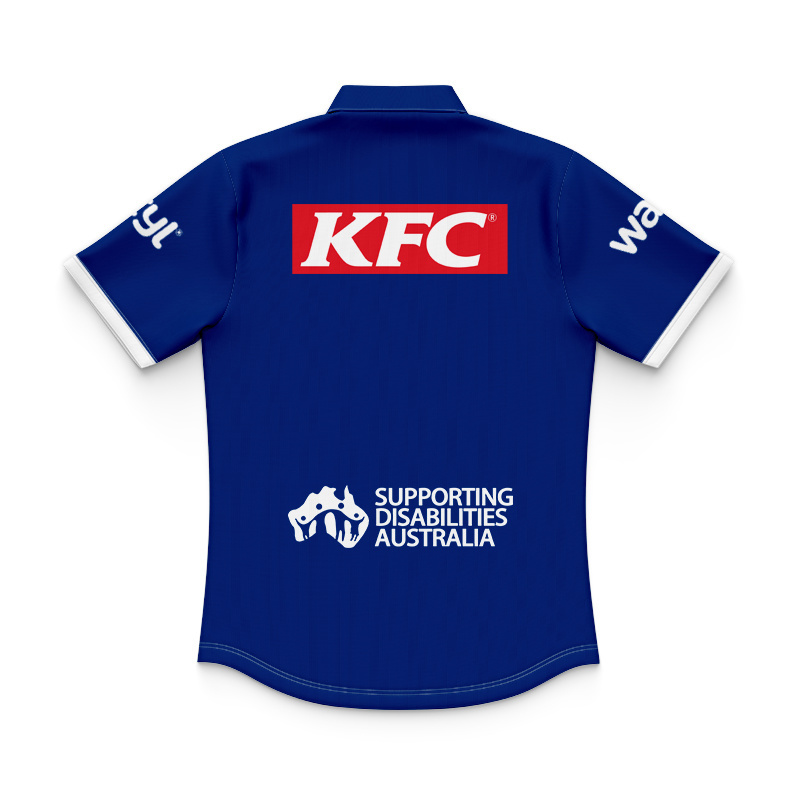 Kid's NRL Canterbury-Bankstown Bulldogs 2026 Away Polo Jersey