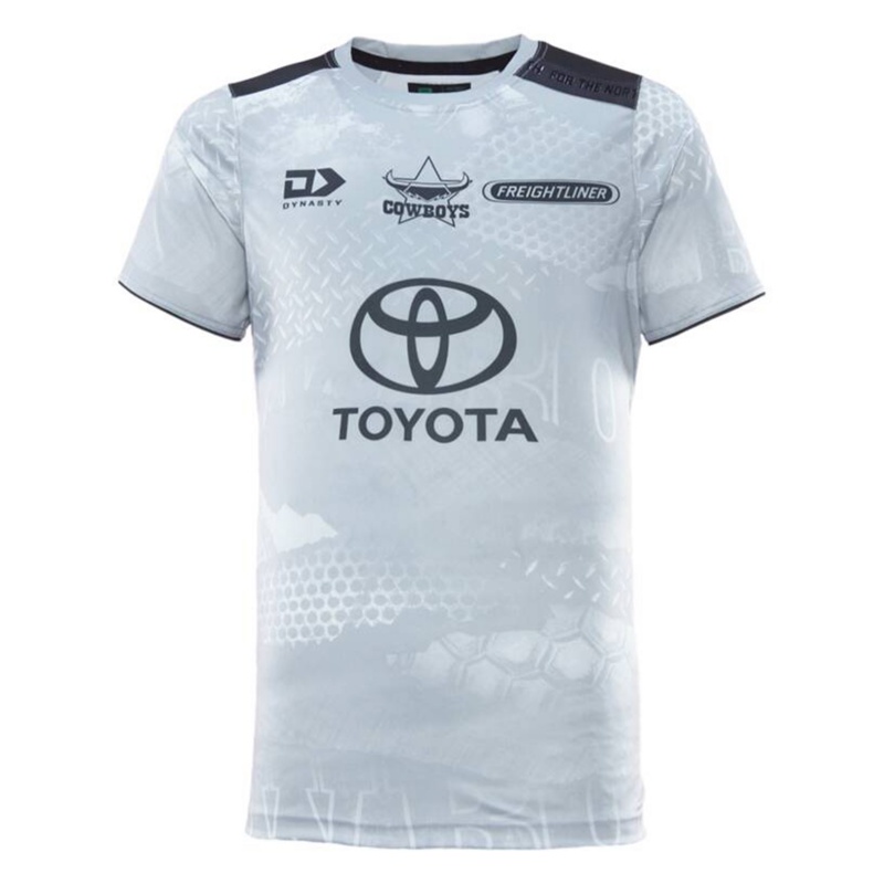 NRL North Queensland Cowboys 2026 Grey Training Jersey