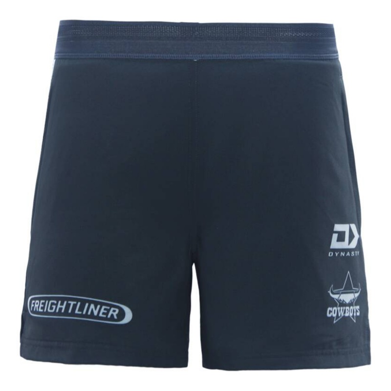 NRL North Queensland Cowboys 2026 Charcoal Gym Short
