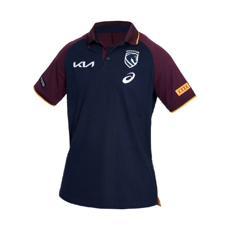 NRL Brisbane Broncos 2026 Team Polo Shirt