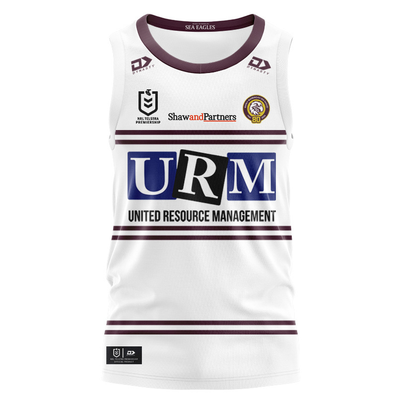 NRL Manly Warringah Sea Eagles 2026 Away Singlet