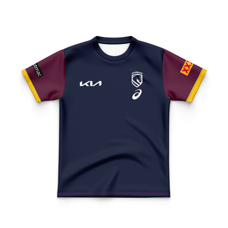 Kid's NRL Brisbane Broncos 2026 Team Jersey